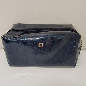 Kate Sapde glittery makeup bag